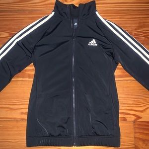 Adidas track jacket zip up